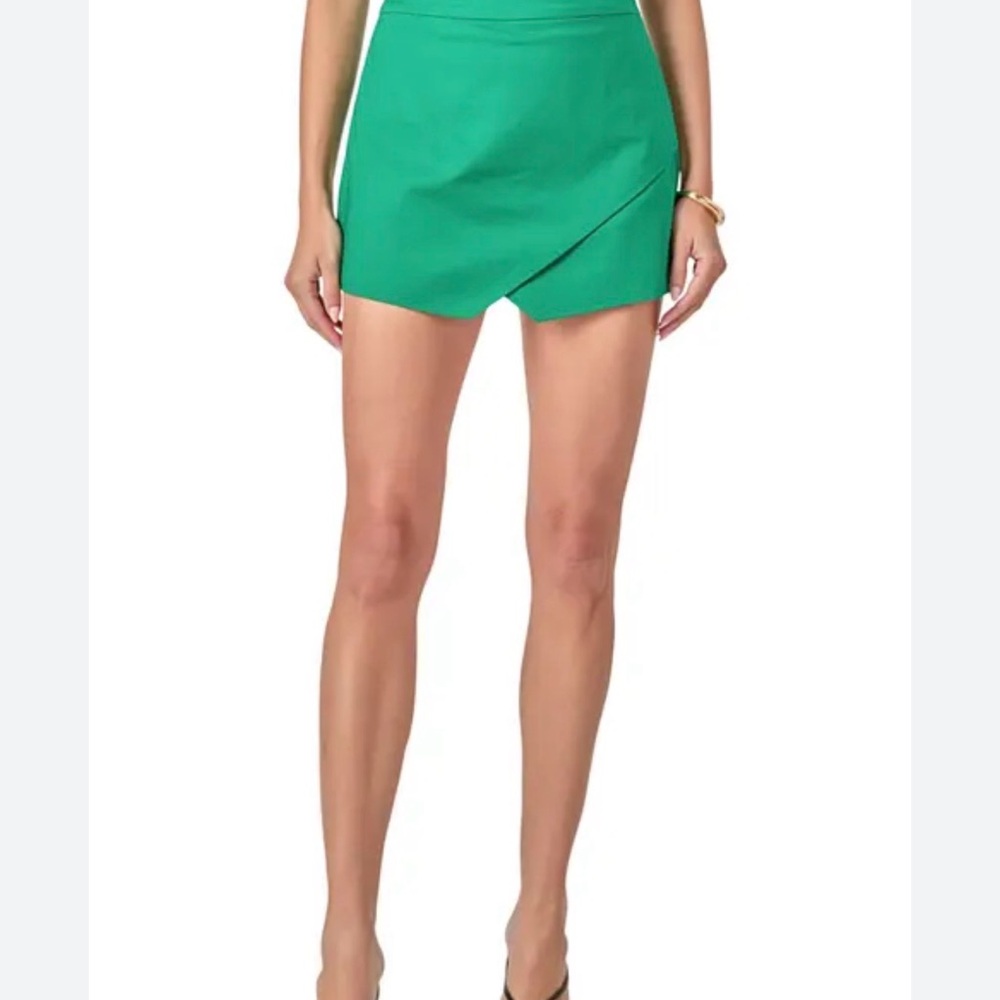 English Factory Emerald Green Skort